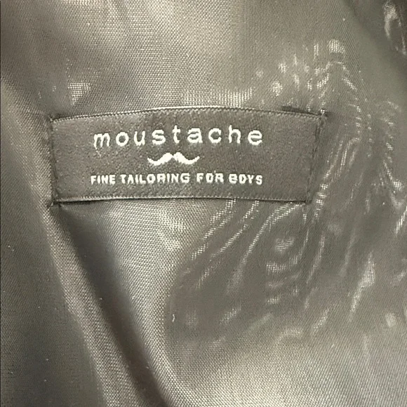 Kids White Blazer with Black Trim - Picture 8 of 8